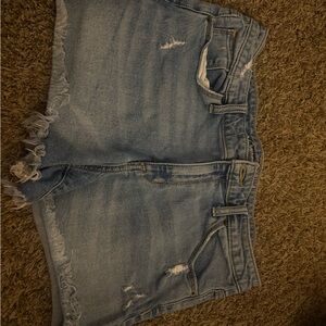 Universal Thread Light Blue Denim Shorts